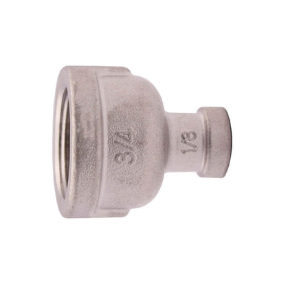 1 x 3/4" 404-374 Reducing Coupling - 304 Stainless Steel