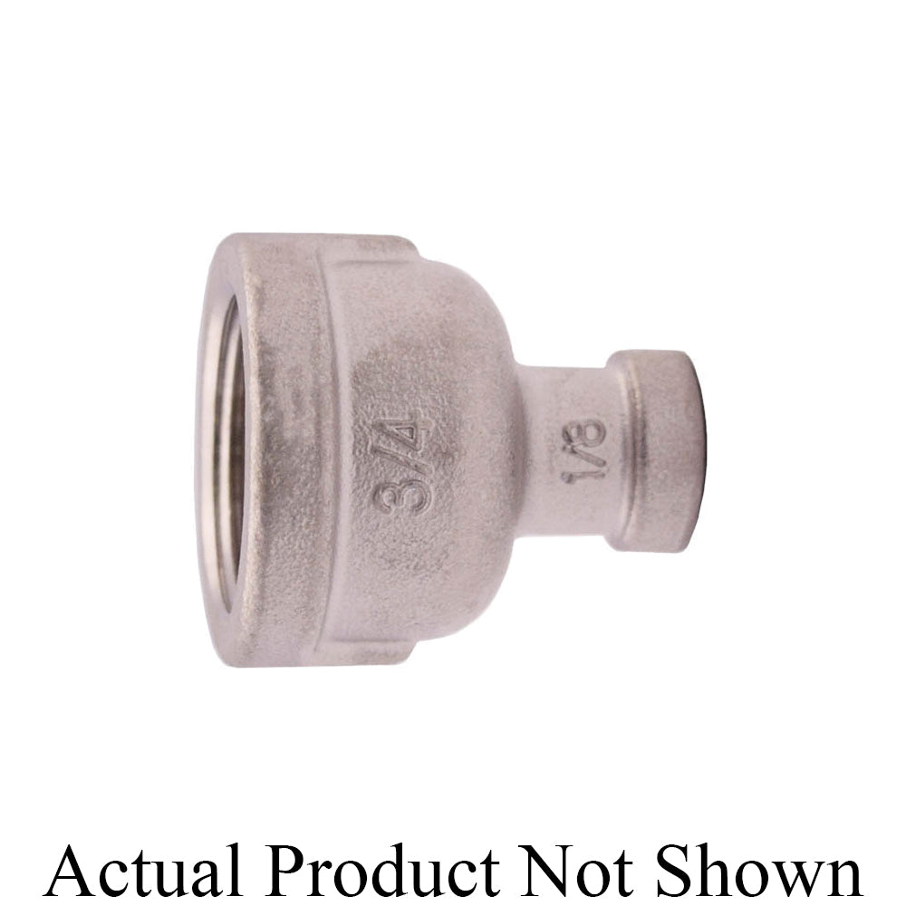 3/4 x 1/2" 404-369 Reducing Coupling - 304 Stainless Steel