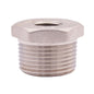 LEGEND 404-500 Hex Head Bushing, 2 x 1 in Nominal, Thread End Style, 304 Stainless Steel, Import