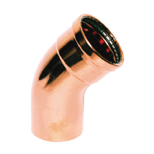 LEGEND 450-069P 45 deg Street Elbow, 2-1/2 in Nominal, Fitting x Large Press End Style, Copper, Import