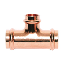 LEGEND 450-281P Reducing Tee, 2 x 1-1/2 x 2 in Nominal, Press End Style, Copper, Import