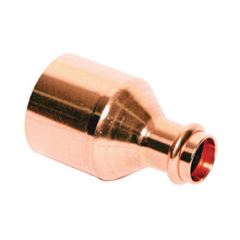 LEGEND 450-423P Lead-Free Reducing Coupling, Coupling, 1 x 1/2 in Nominal, Fitting x Press End Style, Copper, Import