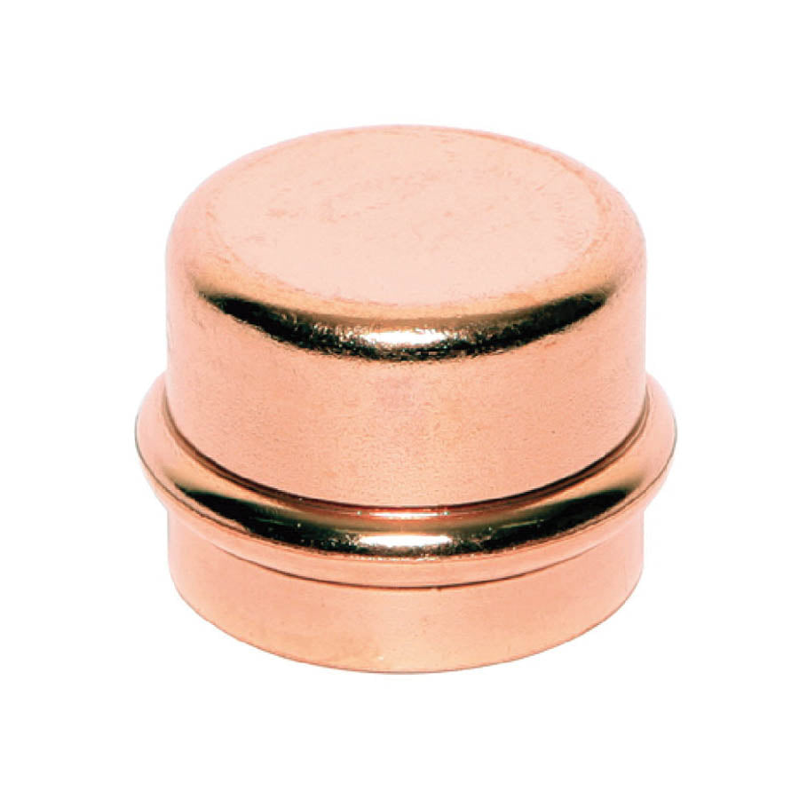 2" Cap - Copper - Press