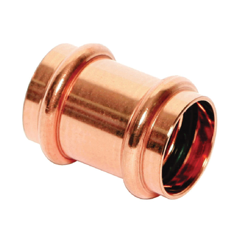 LEGEND 450-587P Repair Coupling, 1-1/2 in Nominal, Press End Style, Copper, Import