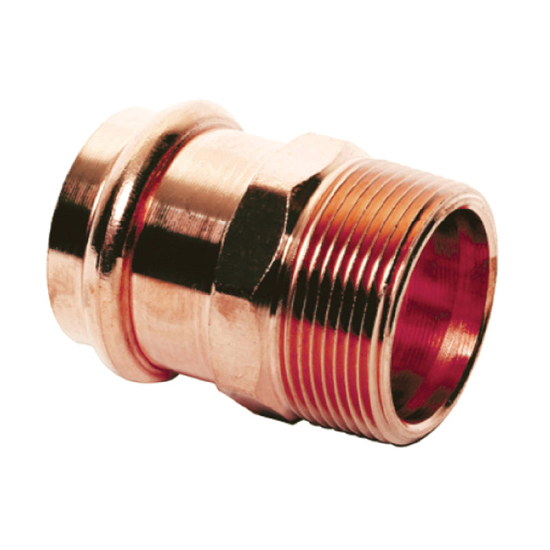 1" Adapter - Copper - Press x MNPT