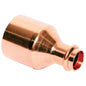 LEGEND 450-439P Reducing Coupling, 2-1/2 x 1-1/4 in Nominal, Fitting x Press End Style, Wrot Copper