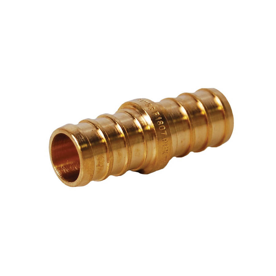2" Coupling - Dzr Forged Brass - PEX