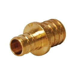 1-1/2 x 3/4" Reducing Coupling - Dzr Forged Brass - PEX