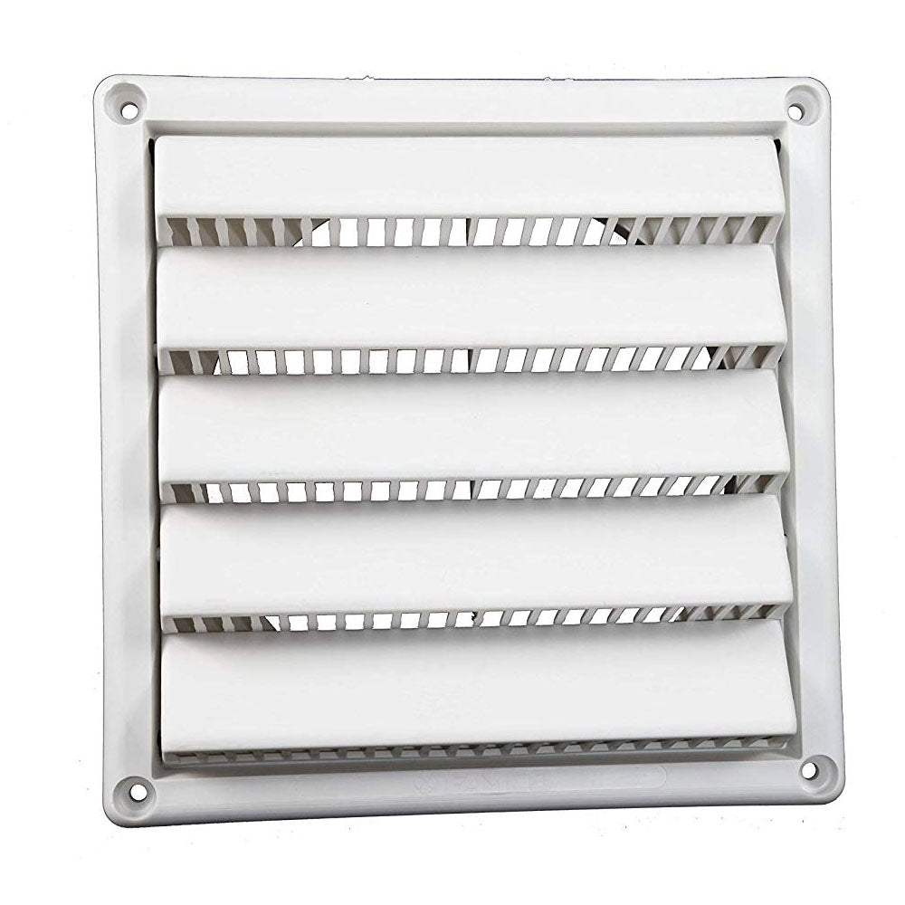 WHITE LOUVERED VENT