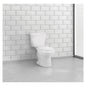 NIAGARA LIBERTY™ C11.001.01 Standard Height 2-Piece Toilet, Round Bowl, 14-7/8 in H Rim, 12 in Rough-In, 1.28 gpf, Import