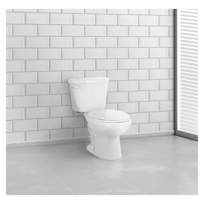 Single-Flush Standard Height 2-Piece Toilet - Elongated