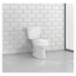 NIAGARA LIBERTY™ C11.301.01 ADA Height Single-Flush 2-Piece Toilet, Elongated Bowl, 16-5/8 in H Rim, 12 in Rough-In, 1.28 gpf, White, Import