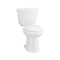 NIAGARA LIBERTY™ C11.302.01 ADA Height Single-Flush 2-Piece Toilet, Elongated Bowl, 16-5/8 in H Rim, 10 in Rough-In, 1.28 gpf, White, Import