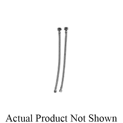 Aquaflo® MightyFlex™ KFC-516-PP Specialty Faucet Connector, 3/8 in, Compression, 16 in L, Stainless Steel