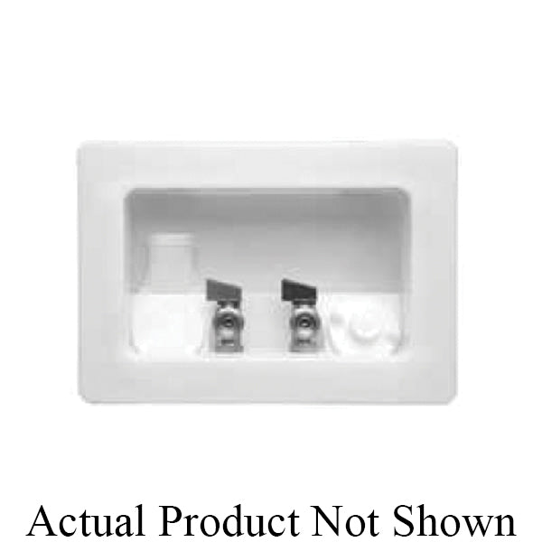 Specialty Products™ Kahuna™ OB-2000-C Unassembled Washing Machine Outlet Box Without Valve, High Impact Plastic