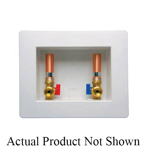 Specialty Products™ Switch Hitter® OB-237 Unassembled Washing Machine Outlet Box, Plastic