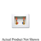 Unassembled Washing Machine Outlet Box - PVC
