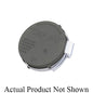 Specialty Products™ P-0040 Cap-All Test Cap, 8 in Dia x 1-1/2 in L, Thermoplastic, Black, Domestic