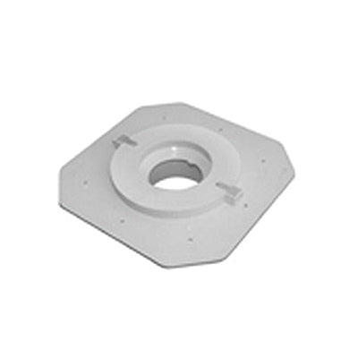 Tech Specialties™ Frank Pattern™ Light Pour Time-Savers Stokes™ P-3079 Closet Ring, 4-1/2 in ID, 4 in Pipe, 10-7/8 in L, PVC, Domestic