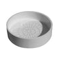 End Cap - White - 4" Dia