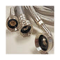 Aquaflo® MightyFlex™ WAS-348-PP Ultra Core Washing Machine Connector, 3/4 in, Female Garden Hose Thread, Stainless Steel