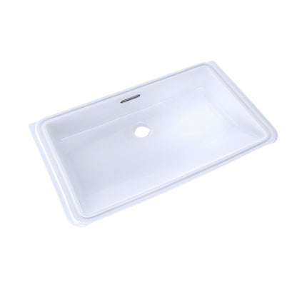 TOTO® Rectangular Undermount Bathroom Sink - Cotton White