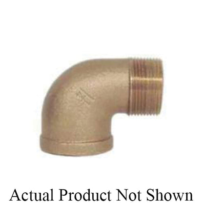 3/8" Lead Free Street Elbow - Bronze - Thread