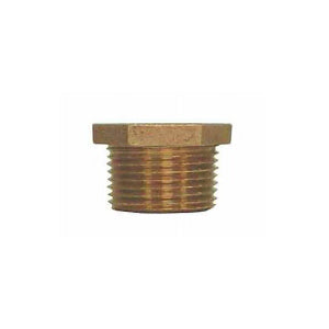 1-1/2 x 1" Hex Head Lead Free Bushing - Bronze - Thread