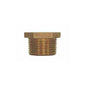 1-1/2 x 1" Hex Head Lead Free Bushing - Bronze - Thread