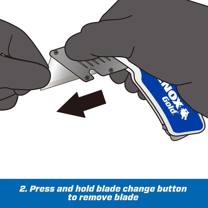 Lockable Utility Knife - Bi-Metal Blade