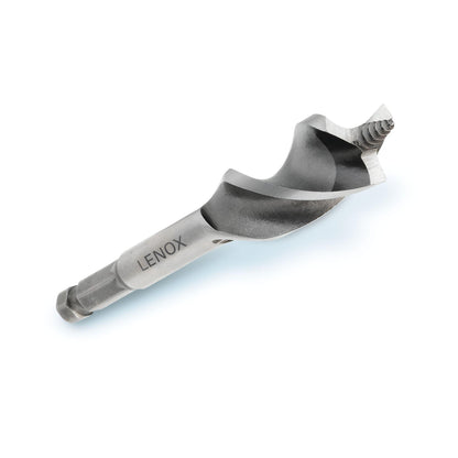 Lenox® 1094906A1416 Bi-Metal Utility Wood Drill Bit, 7/8 in Dia, 6 in OAL, 3/8 in Shank