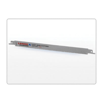 Lenox® Diamond™ 1766356 Bi-Metal Reciprocating Saw Blade, 11 in L x 3/4 in W, Double Tang