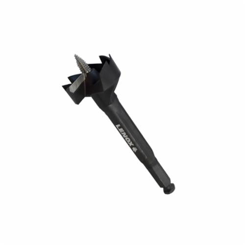Lenox® 1787512 Self-Feed Wood Drill Bit, 1-1/8 in Dia, 4 in OAL