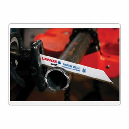 Lenox® 22751OSB618R Reciprocating Saw Blade, 6 in L x 3/4 in W, 18 TPI, Steel Body, Universal/Toothed Edge Tang