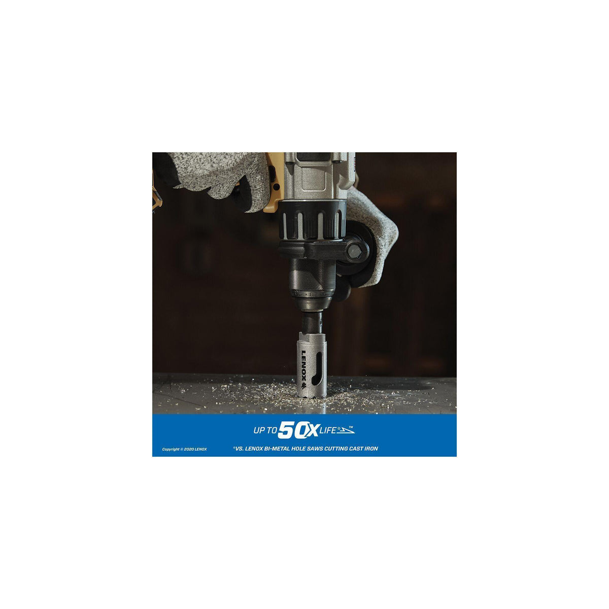 Medium Plumber's Hole Saw Kit - 8 Pieces - Carbide