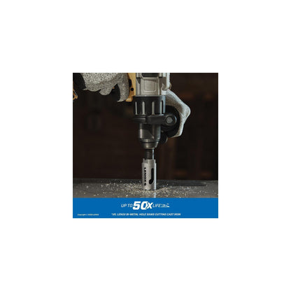Medium Plumber's Hole Saw Kit - 8 Pieces - Carbide