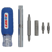 Lenox® LXHT68000 9-in-1 Screwdriver, 10 Pieces, Cushion Grip Handle, Acetate Handle