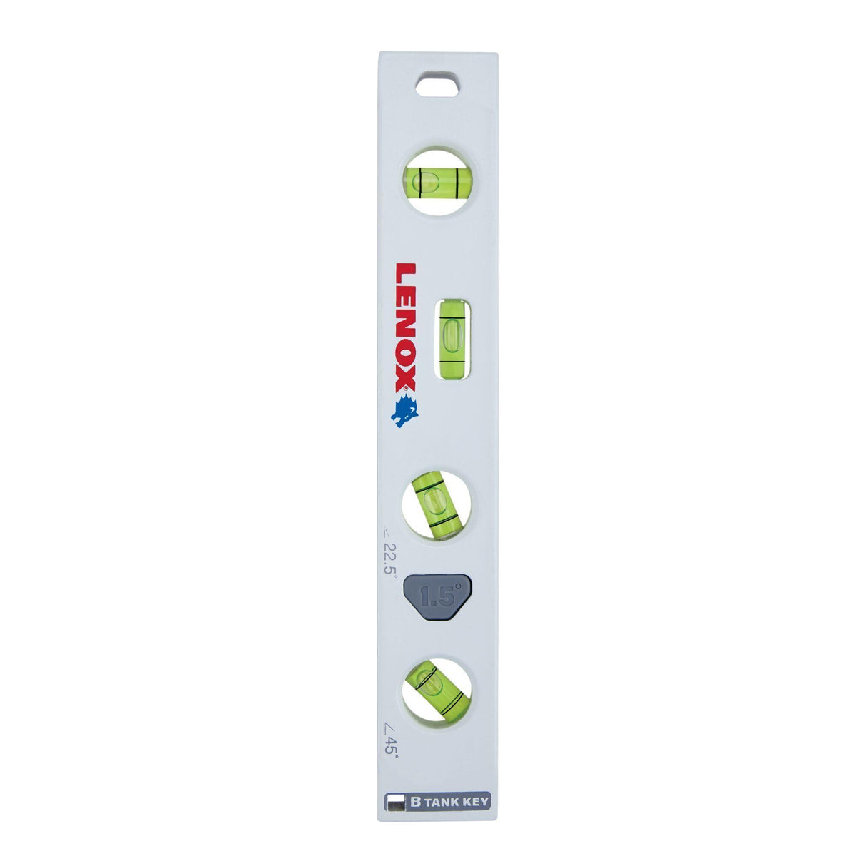 Lenox® LXHT82658 Magnetic Plumbing Torpedo, 9 in L, 4 Vials, Aluminum