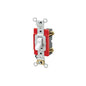 Self-Grounding AC Quiet Toggle Switch - White - 120/277 V AC