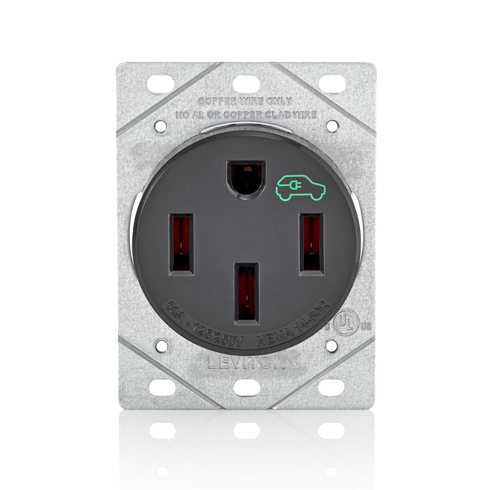 50 AMP EV CHARGING RECEPT OUT