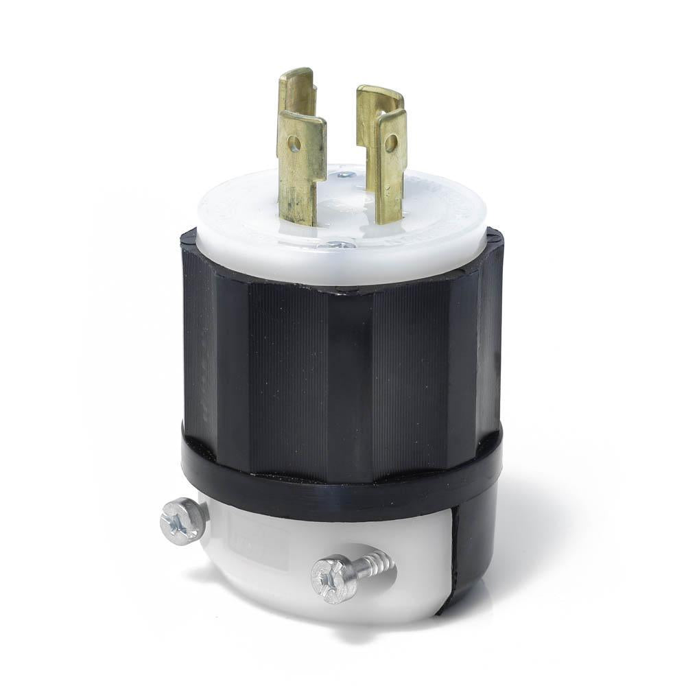 3-Phase Non-Grounding Cable Mount Locking Plug - 20 A