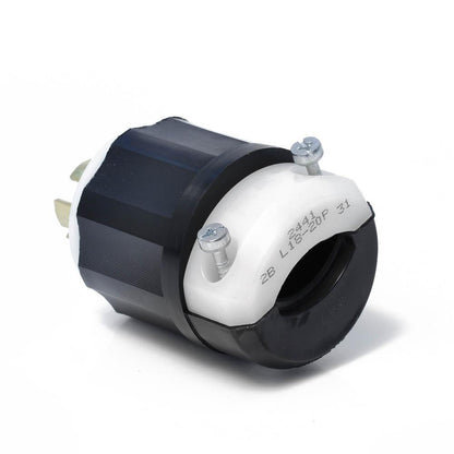 3-Phase Non-Grounding Cable Mount Locking Plug - 20 A