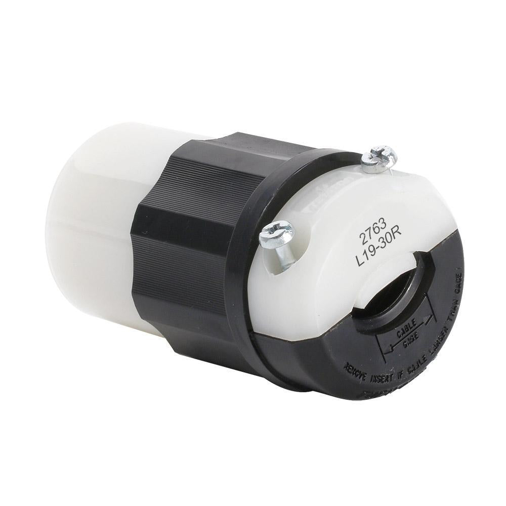Grounding Cable Mount Locking Connector - Nylon - 125 V AC