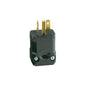 Cable Mount Grounding Straight Blade Plug - 1.81" H - Nylon