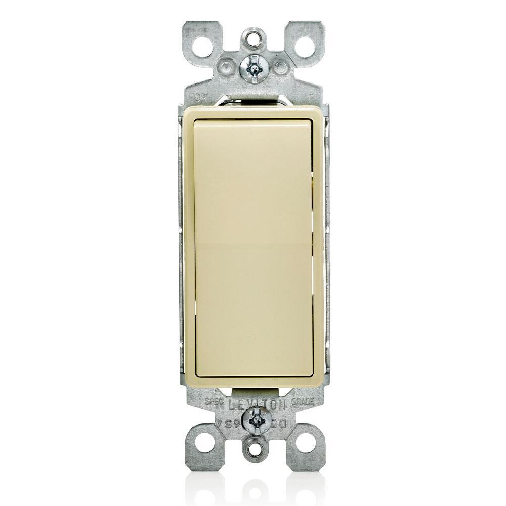 3-Way Grounding AC Quiet Switch - Thermoplastic - 15 A