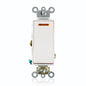 Handle Self-Grounding Illuminated AC Quiet Switch - 120 V AC