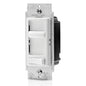 Dimmable Electro-Mechanical Universal Dimmer Switch - White