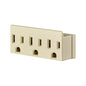 Grounding Single-to-Triple Adapter - 125 V AC