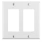 Standard Size Wall Plate - 2 Gangs
