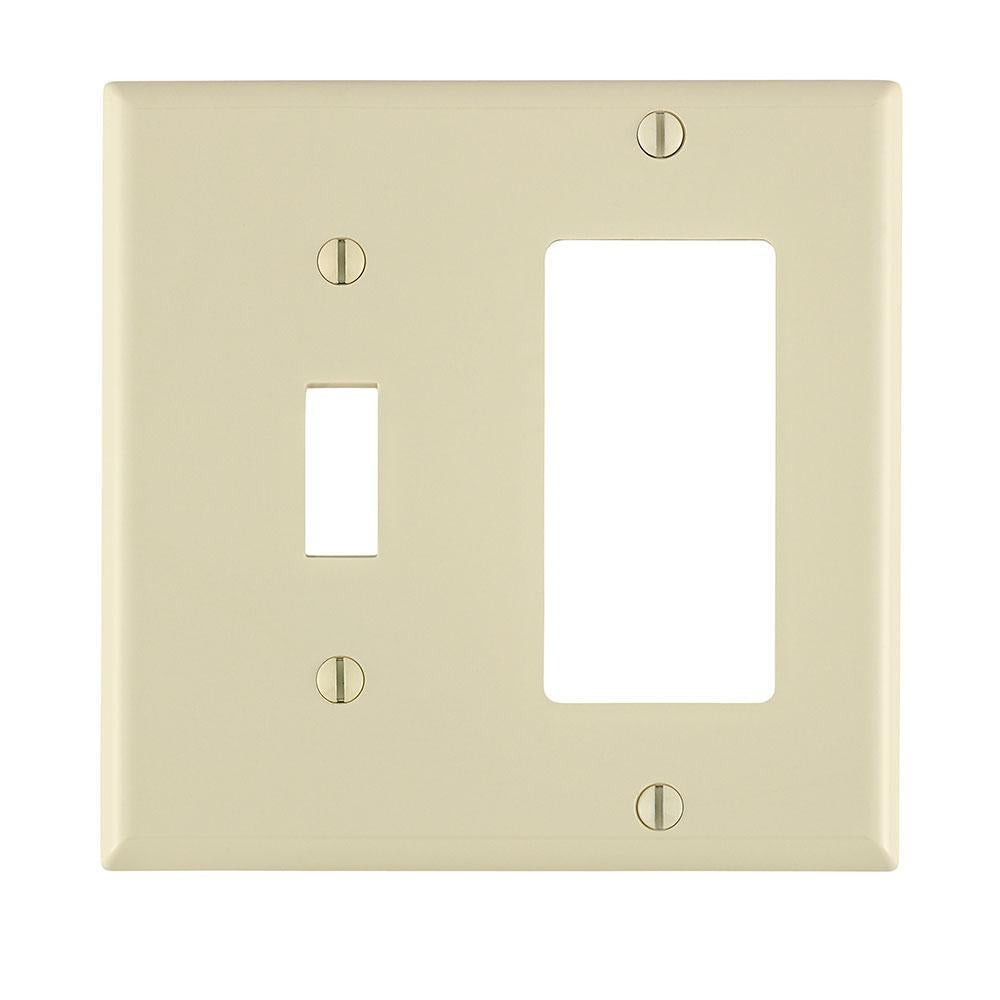 Standard Size Combination Wall Plate - 80707-T